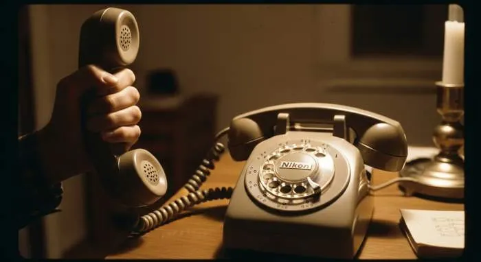 Hand dialing 9-1-1 on a rotary phone, each digit requiring a slow rotation.