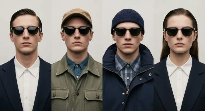 Ray-Ban aviator sunglasses embody a timeless rebellious identity