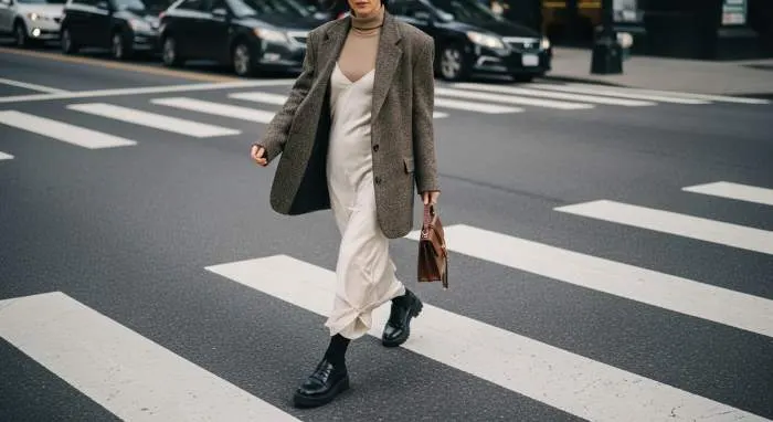 Vintage Slip Dress Modern Layering