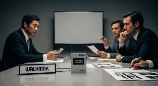 Walkman Visione Contro Scetticismo Marketing