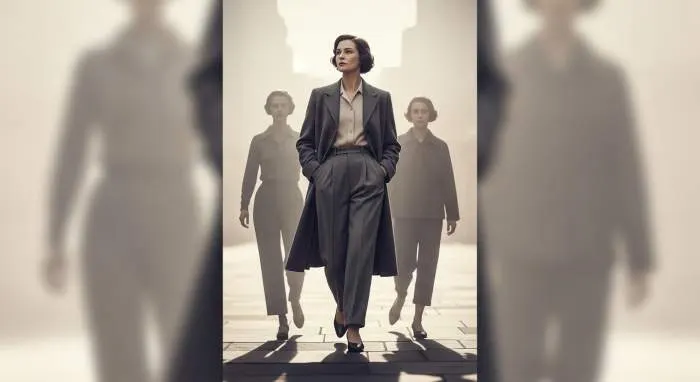 Woman in 1930s slacks arrested by police for wearing pants