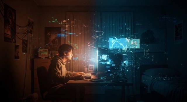 Y2k Anxiety Digital Fear Loop