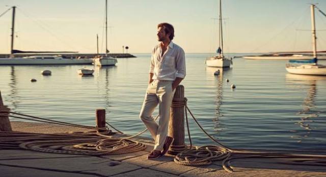 Yacht Rock Maritime Linen Style